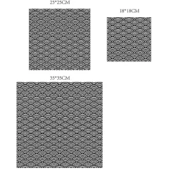 Gifi Film alimentaire réutilisable à la cire d'abeille auto-adhérent x3