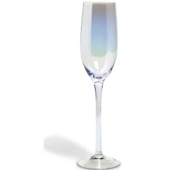 Gifi Flûte à champagne irisé collection Noël givré x4