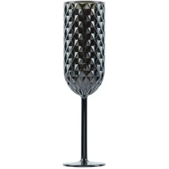 Gifi Flûte de champagne en plastique design diamant x6