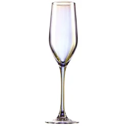 Gifi Flûte en verre Kira dorée 17cL x4