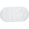 Gifi Equipement Douche^Fond de baignoire antidérapant design galet pvc blanc
