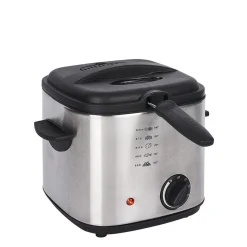 Gifi Friteuse et fondue en inox gris