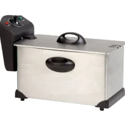 Gifi Friteuse inox 3,5 L Homday