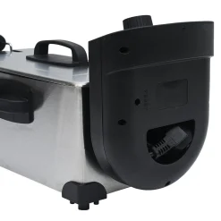 Gifi Friteuse électrique Homday amovible en inox 3L