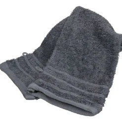 Gifi Beauté^GANT DE TOILETTE X2 COULEUR GRIS FONCE
