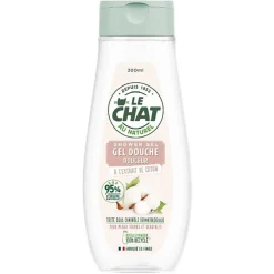 Gifi Bien-Être^Gel douche douceur Le Chat Naturel à l'extrait de coton 300 ml