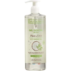 Gifi Bien-Être^Gel douche détox Evoluderm pluie de coco 500 ml