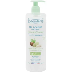 Gifi Bien-Être^Gel douche Evoluderm onctueux Lait d'amande douce et Karité 500ml