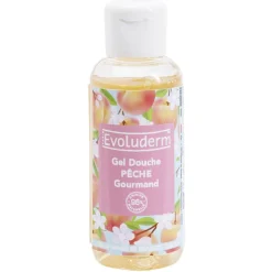 Gifi Bien-Être^Gel douche gourmand Evoluderm Pêche 100ml