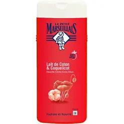 Gifi Bien-Être^Gel douche Le Petit Marseillais Lait de coton & coquelicot 400ml