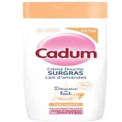 Gifi Bien-Être^Gel douche surdoux Cadum lait d'amandes 437ml