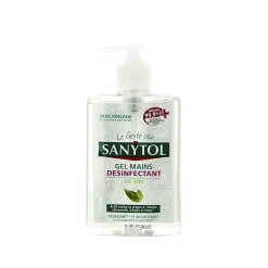 Gifi Nettoyage Et Entretien|Gel main désinfectant Sanytol Thé vert hydratant et adoucissant 250ml