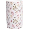 Gifi Aménagement Salle De Bain^Gobelet céramique motif floral blanc et rose Ø6xH10,5cm