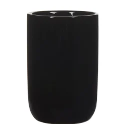 Gifi Aménagement Salle De Bain^Gobelet céramique noir
