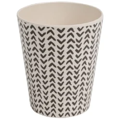 Gifi Gobelet décor géométrique noir et blanc
