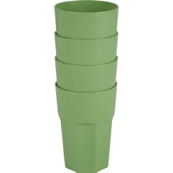 Gifi Gobelet en plastique couleur unie x 4