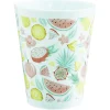 Gifi Gobelet en plastique décor fruits exotiques