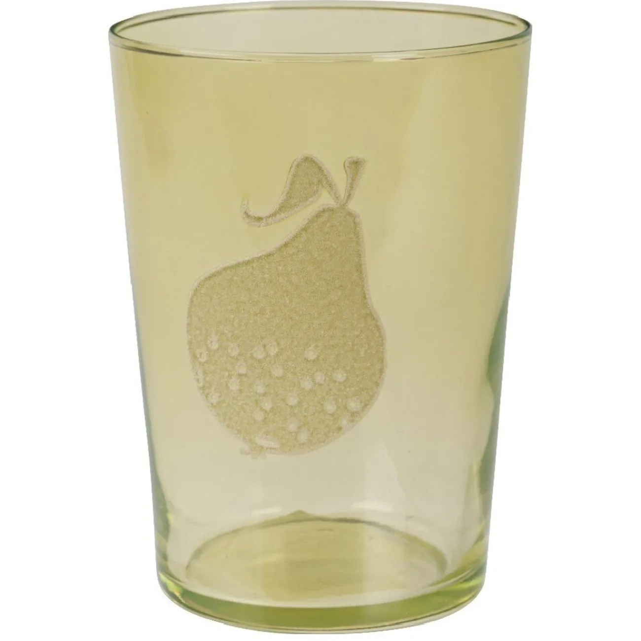 Gifi Gobelet en verre décor poire
