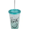 Gifi Gobelet et paille réfrigérant