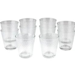 Gifi Gobelet Milano en verre 25 cl x10