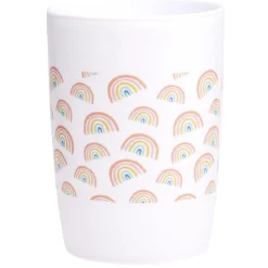 Gifi Aménagement Salle De Bain^Gobelet motif arc en ciel Ø7xH9,7cm