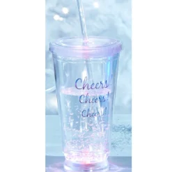 Gifi Gobelet paille fond lumineux