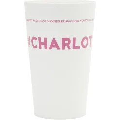 Gifi Gobelet plastique inscription #CHARLOTTE 33cl
