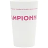 Gifi Gobelet plastique inscription #CHAMPIONNE 33cl