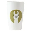 Gifi Gobelet plastique motif lama 33 cl
