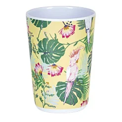 Gifi Gobelet plastique motif tropical