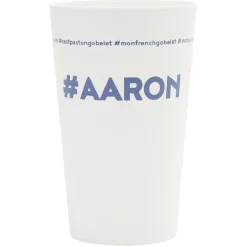 Gifi Gobelet plastique prénom #AARON 33cl