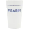Gifi Gobelet plastique prénom #GABIN 33cl