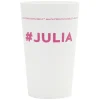 Gifi Gobelet plastique prénom #JULIA 33cl