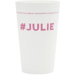 Gifi Gobelet plastique prénom #JULIE 33cl