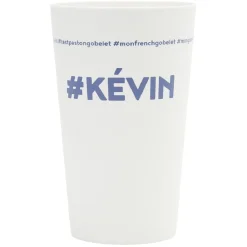 Gifi Gobelet plastique prénom #KÉVIN 33cl