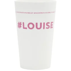 Gifi Gobelet plastique prénom #LOUISE 33cl