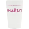 Gifi Gobelet plastique prénom #MAËLYS 33cl