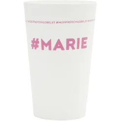 Gifi Gobelet plastique prénom #MARIE 33cl