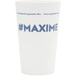 Gifi Gobelet plastique prénom #MAXIME 33cl