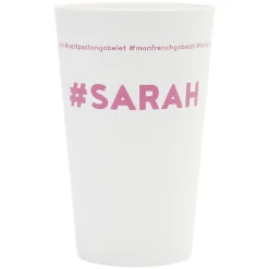 Gifi Gobelet plastique prénom #SARAH 33cl