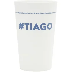 Gifi Gobelet plastique prénom #TIAGO 33cl