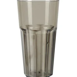 Gifi Gobelet plastique rigide noir transparent