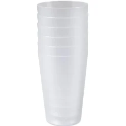 Gifi Gobelet plastique rigide transparent x6