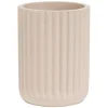 Gifi Aménagement Salle De Bain^Gobelet plastique rose effet rainuré Ø7,5xH10cm