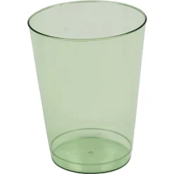 Gifi Gobelet plastique uni vert x 10