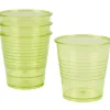 Gifi Gobelet plastique vert x4