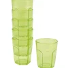 Gifi Gobelet plastique vert x6
