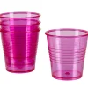 Gifi Gobelet plastique violet transparent x4