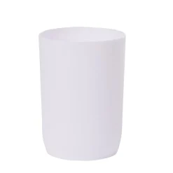 Gifi Aménagement Salle De Bain^Gobelet pour salle de bain uni blanc