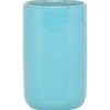 Gifi Aménagement Salle De Bain^Gobelet salle de bain céramique bleu lagon